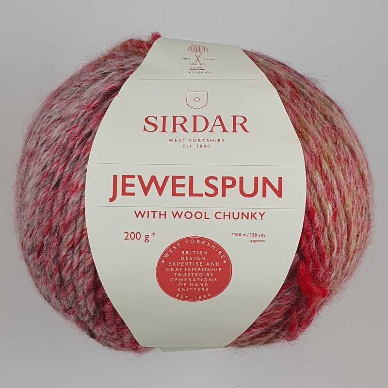 Sirdar - Jewelspun with Wool - Chunky - 208 Sea Anemone